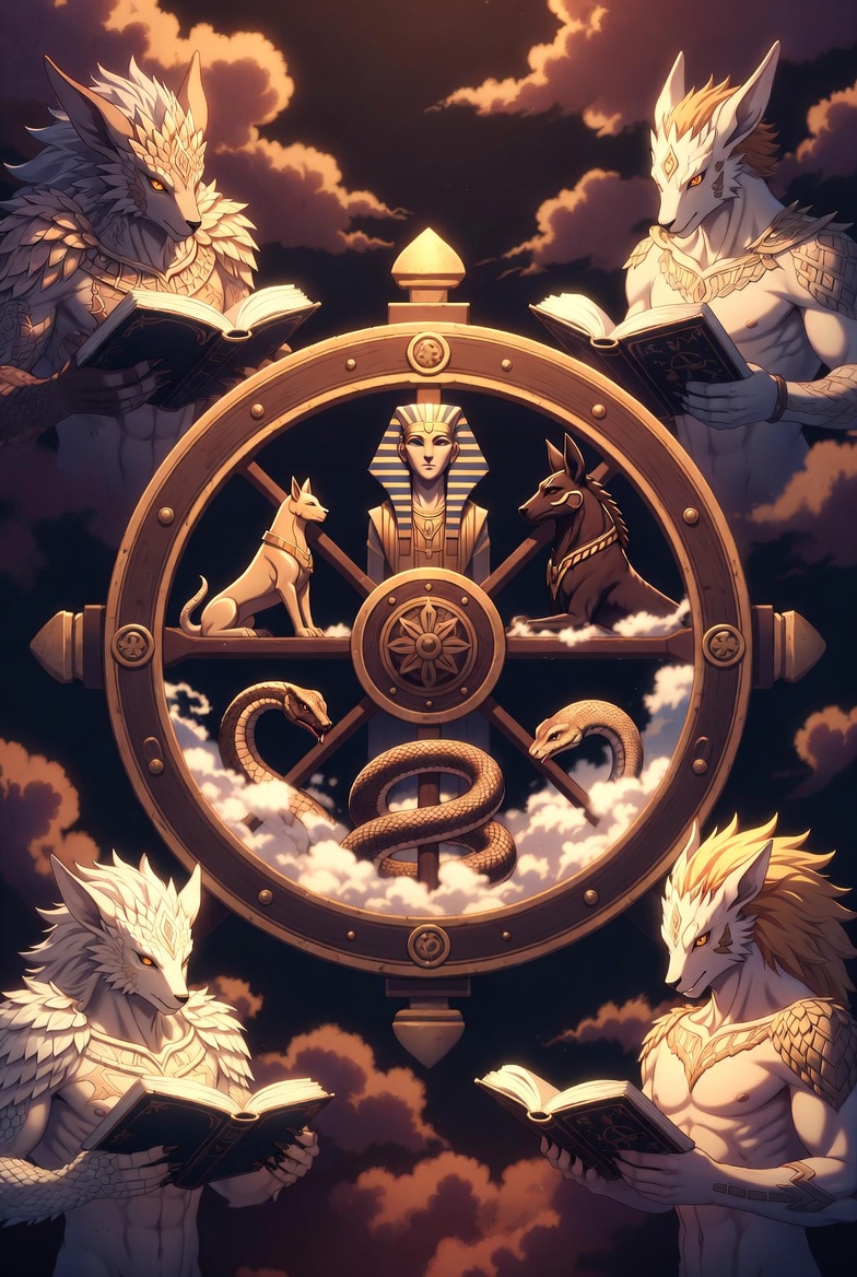 Wheel of Fortune tarot card