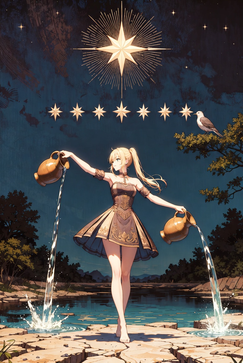 The Star tarot card