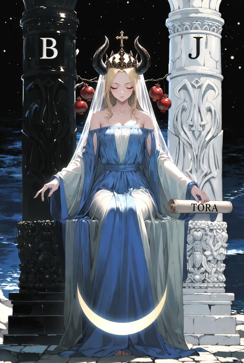 The High Priestess tarot card