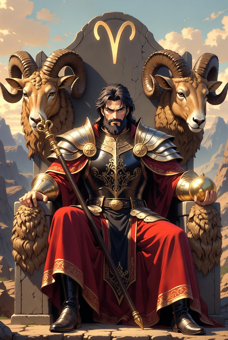 The Emperor tarot card
