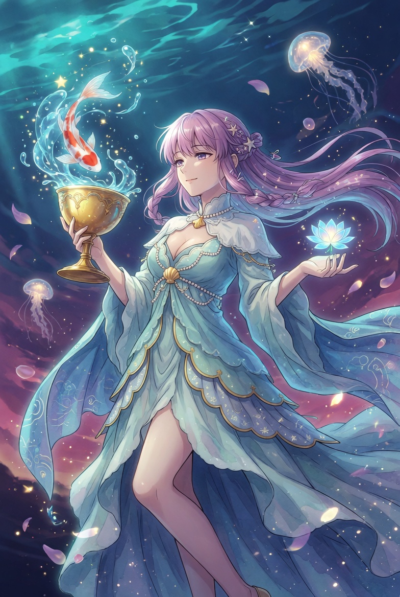 Princess of Cups tarot card