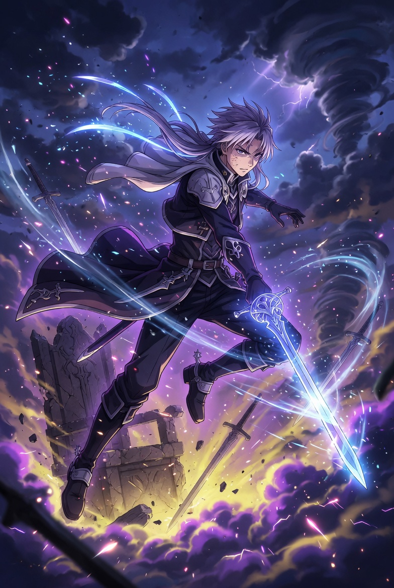 Prince of Swords tarot card