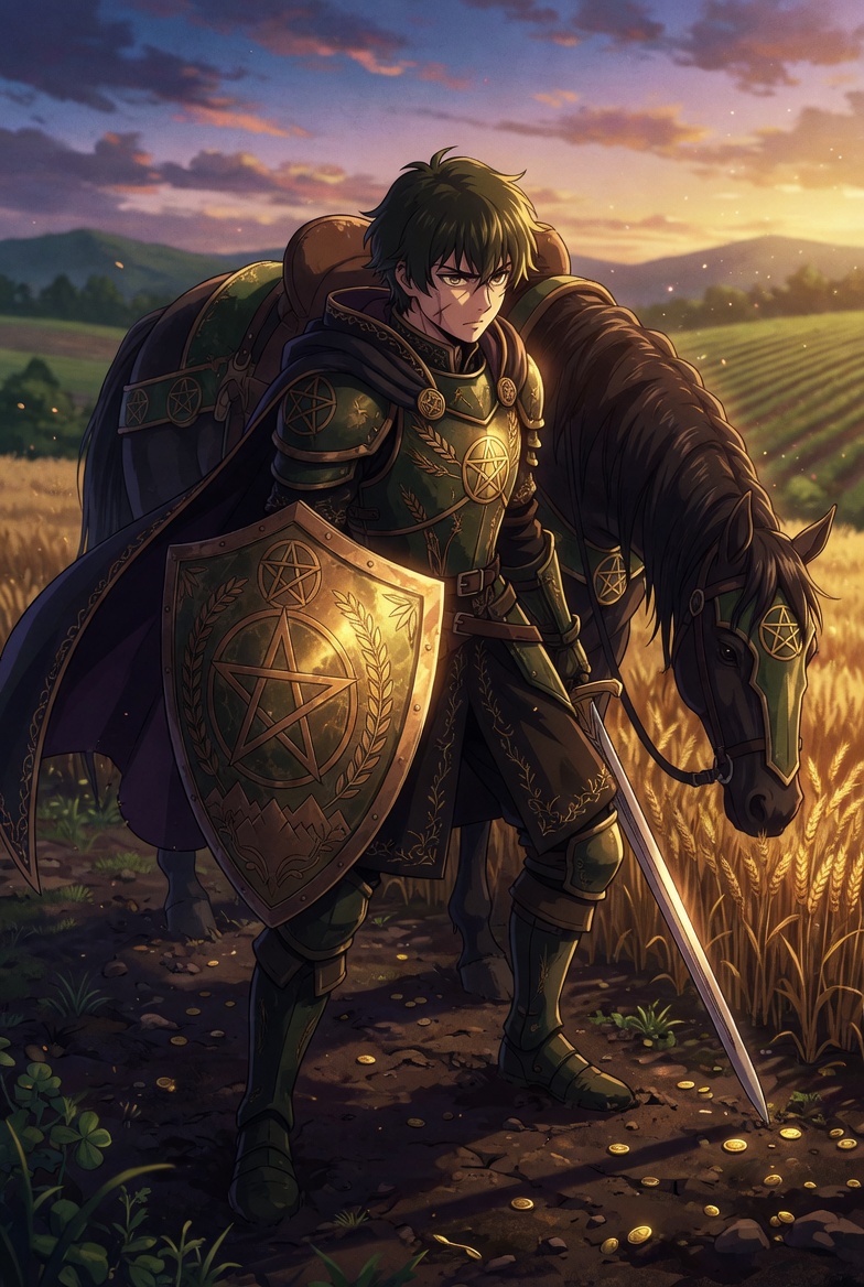 Knight of Pentacles tarot card