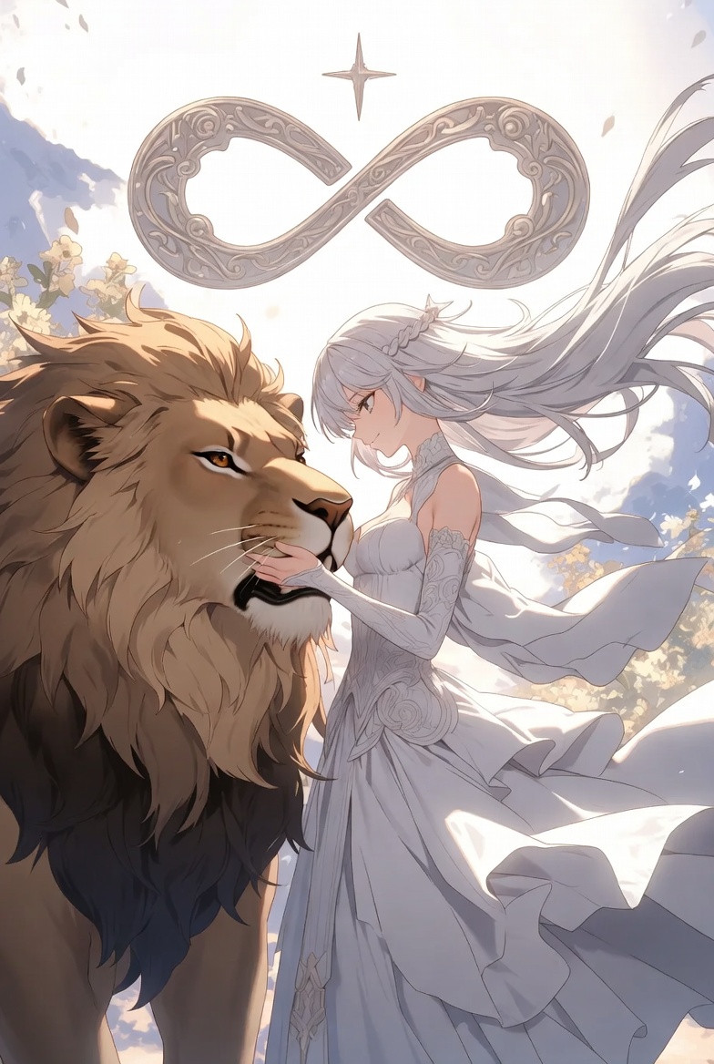 Strength tarot card